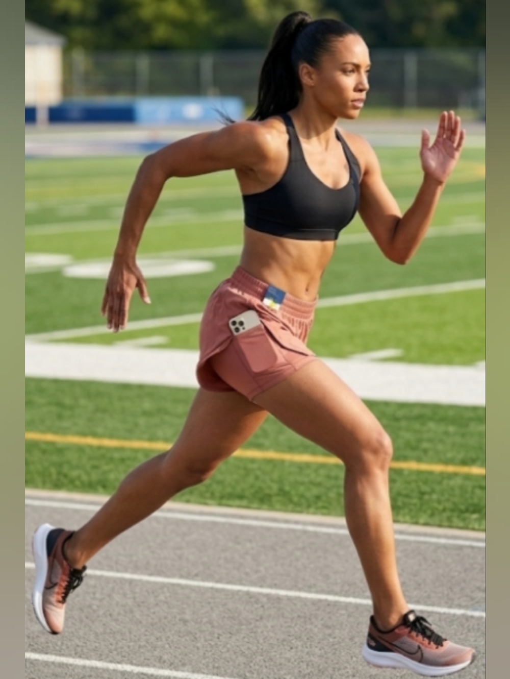 𝗢𝗹𝗱 𝗡𝗮𝘃𝘆 Shorts 𝟮𝗶𝗻𝟭 𝗦𝘁𝗿𝗲𝘁𝗰𝗵𝗧𝗲𝗰𝗵 𝗛𝗶𝗴𝗵-𝗥𝗶𝘀𝗲 - Picture 2 of 12